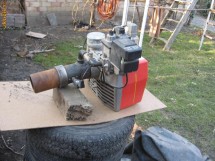 Arzator / injector universal combustibil sau gaz foto