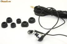 Casti STEREO- creativ iPhone 4G 3GS 3G iPad iPod Mp3 Mp4 Pda foto