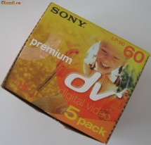 5 Casete Sony MiniDV mini dv DVM60 Premium foto
