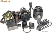 Vand Nikon D60 + 18-55 + multiple accesorii foto