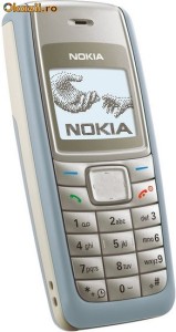 Telefon mobil Nokia 1112 Bleu foto
