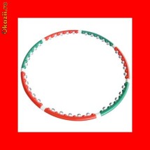Cercul de masaj Hula Hoop reprezinta un mod rapid si distractiv de slabit si tonifiere. foto