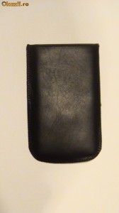 Husa piele naturala Nokia E71 C3 E5 C5 X2 N8 E72 5800 6600 N78 N73 N70 5230 foto