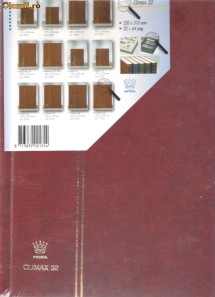 CLASOR TIMBRE 64 PAGINI NEGRE, FABRICAT GERMANIA, SIGILAT foto