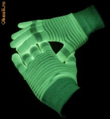 Manusi luminoase glow in the dark , fosforescente 8 h glow se reincarca nelimitat foto