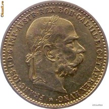 Austria - 10 Coroane 1897 AUR foto
