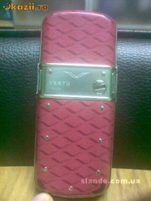 VERTU CONSTELLATION MONOGRAM PINK CA NOU - 4 0RE VB- CUTIE ACTE 100% ORIGINAL ! 1499 EURO ! foto
