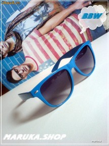 OCHELARI DE SOARE WAYFARER ALBASTRI cu lentile degrade ! SUPER COOL foto