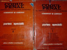 Codul penal al RSR comentat si adnotat, partea speciala foto