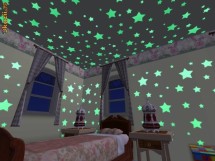 Vopsea fosforescenta glow in the dark pentru tavane instelate, constelatii, diverse aplicatii glow foto