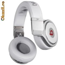 Casti Monster Beats by Dr. Dre PRO Albe Profesionale - Garantie foto