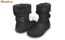 Cizme Crocs Berryessa buckle black (145) foto