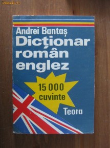 Andrei Bantas - Dictionar Roman - Englez (15.000 de cuvitne) foto