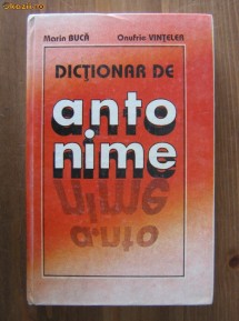 Marin Buca - Dictionar de Antonime foto