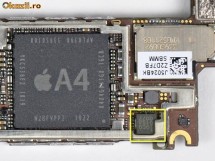 reparam procesoare audio iphone 4 (nu mai se aude in apel microfonul,casca,speaker sau toate deodata) foto