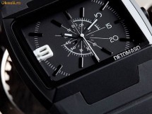 Ceas modern  DETOMASO  Sandro Black  , 5 ATM foto