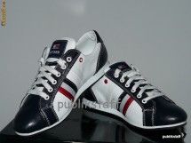 PANTOFI SPORT WHITE/NAVY BLUE/BLACK foto