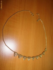 Super okazie!!!! Colier superb placat cu aur de la Meli Melo foto