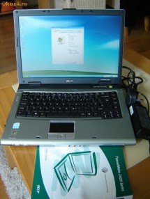 Laptop ACER TravelMate 2423WXMi + Geanta foto