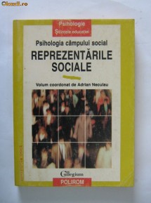 Adrian Neculau - Reprezentarile sociale foto