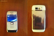 Nokia E71 white/alb foto