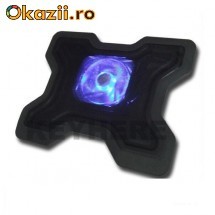 Cooler laptop, masuta suport laptop cu reglare viteza cooler USB, model nou foto