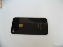 Carcasa / Capac Spate Original / Originala  Apple iPhone 4S Black / Negru Din Sticla foto
