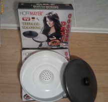 Dry Cooker Tigaie Tigaia Magica Ceramica Alba - Original Vazut la TV varianta Teleshopping - Livrare rapida in toata tara sau Predare Bucuresti foto