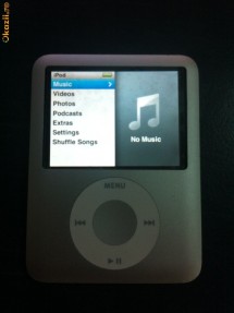 iPod Nano 3rd Generation 4gb Gri foto