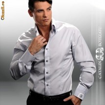 Camasa Catalin Botezatu - Clock Shirt - Gri  [Cod: CBCB004] foto