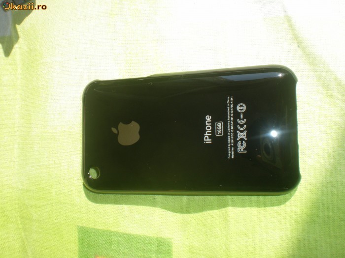 capac de protectie iphone 3g negru foto mare