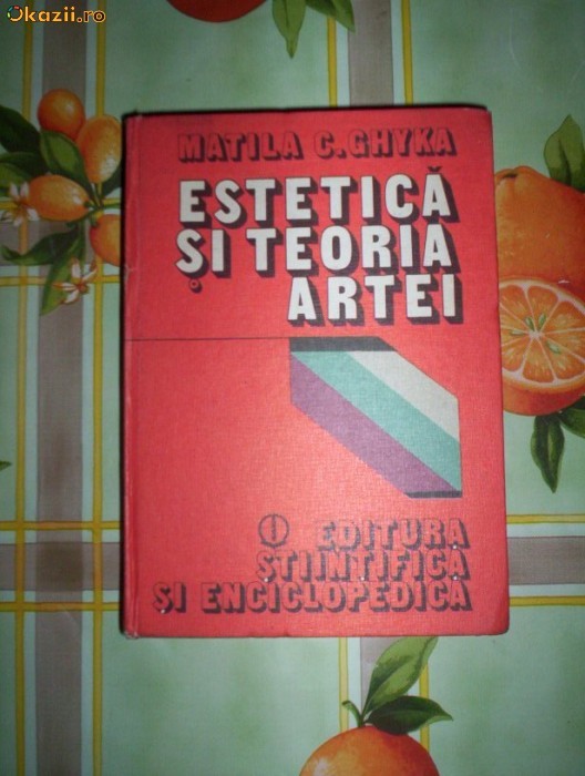 Matila Ghyka-ESTETICA SI TEORIA ARTEI foto mare