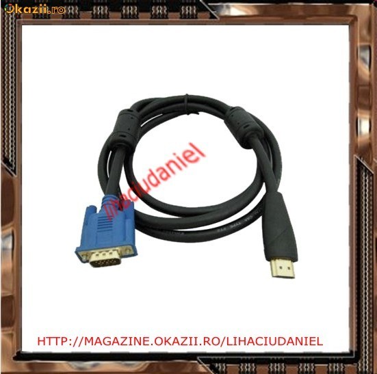 VGA LA HDMI foto mare