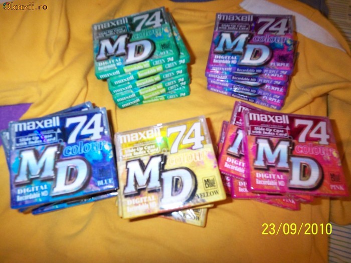 Minidiscuri  MAXELL foto mare