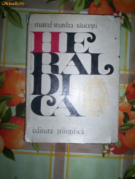 Marcel Sturza Saucesti-HERALDICA(TRATAT TEHNIC) foto mare