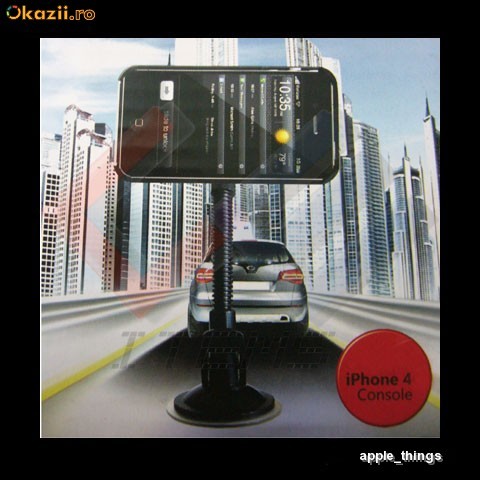 Suport auto masina Parbriz Car Holder Original iPhone 4 4G 4S foto mare