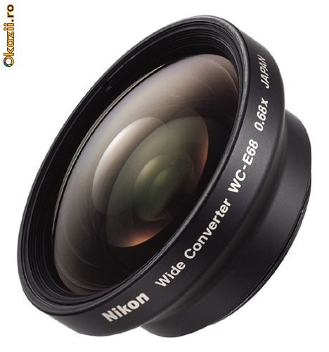 Широкоугольный объектив Nikon WC-E68: купить Nikon E68, цены...