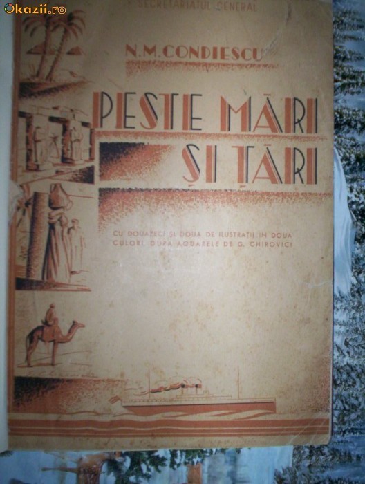 Peste mari si tari-N.M.CONDIESCU foto mare