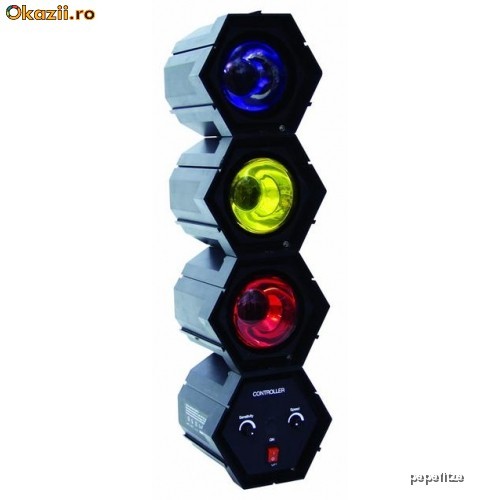 set 2 buc ORGA DE LUMINI cu 3 becuri activata sonor  - de muzica -    NOUA foto mare