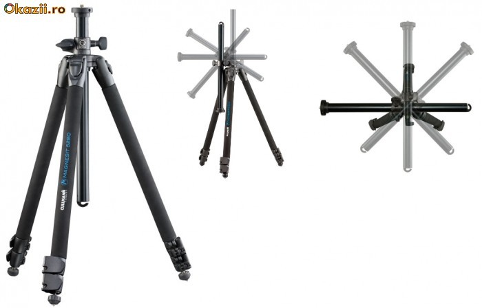 Trepied prof. CULLMANN Magnesit Quickshift 528Q 10ani gar. foto mare