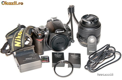 Vand Nikon D60 + 18-55 + multiple accesorii foto mare