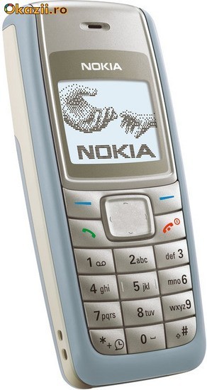 Telefon mobil Nokia 1112 Bleu foto mare