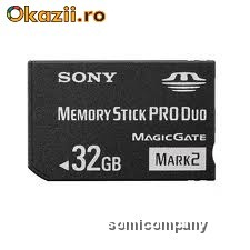 MEMORY STICK PRO DUO SONY 32GB foto mare