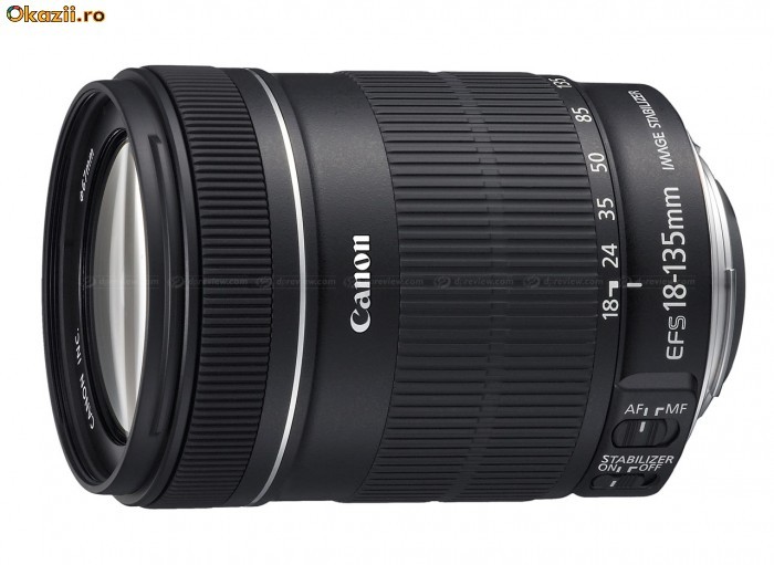 Obiectiv Canon EF-S 18-135mm f/3.5-5.6 IS - NOU!!! foto mare