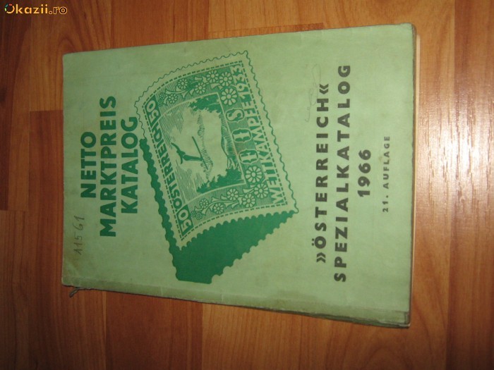 CATALOG TIMBRE AUSTRIA 1966 foto mare