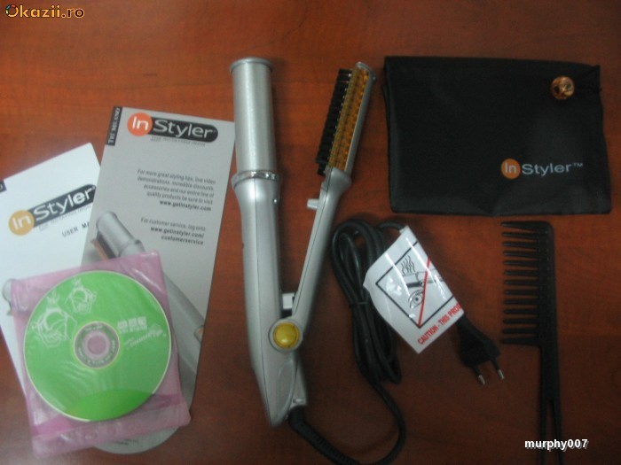 INSTYLER PLACA DE PAR SI PERIE ROTATIVA - INSTYLER ORIGINAL TV SHOP-OKAZIE foto mare