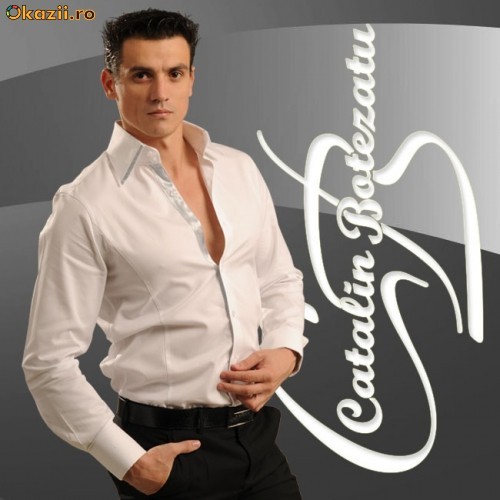 Camasa Catalin Botezatu - Smart Casual - Alb [Cod: CCBSC01] foto mare