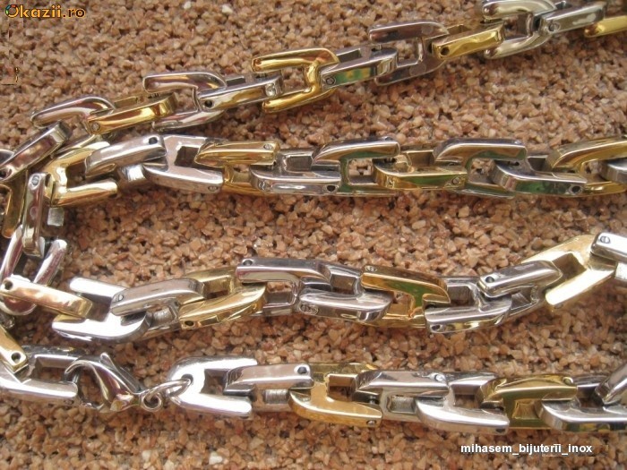 Lant INOX 100 gr = 60 ron transport gratuit foto mare