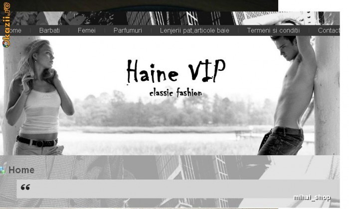 Site de haine de vanzare www.hainevip.com foto mare