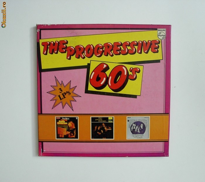 Disc Vinil 3LP: (Mapa Discuri) The Progressive 60 foto mare